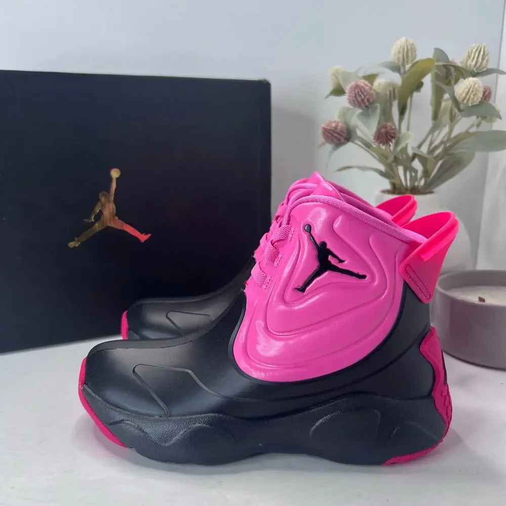 Nike Jordan Drip 23 (PS) Rain Boot Pinksicle/Black Rush CT5798 600 Youth 3 NWB